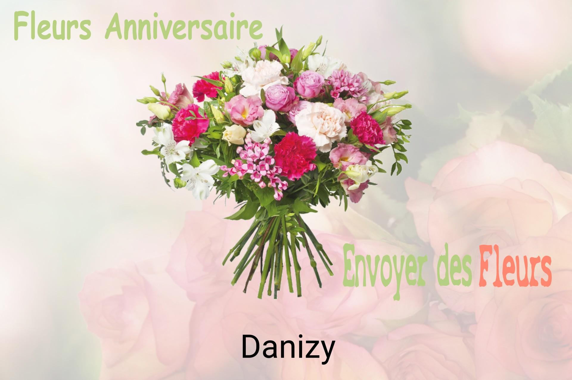 Bouquet de fleurs d’anniversaire livré à Danizy